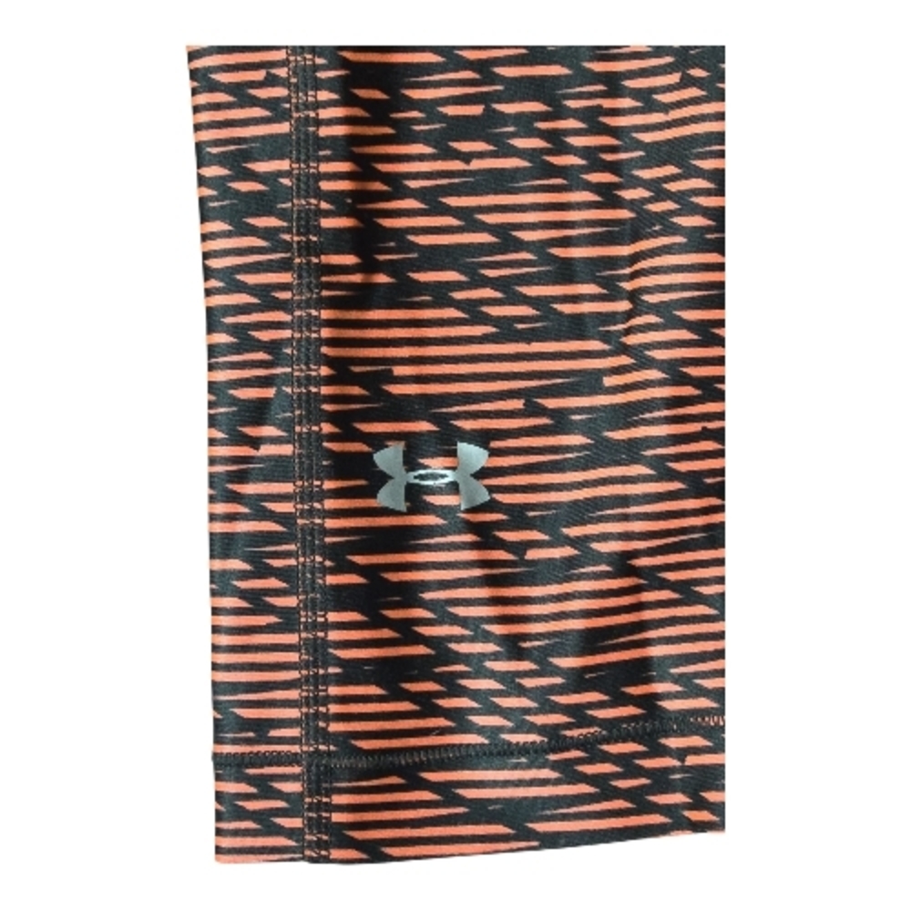 Under Armour Orange-Gray Patterned Capri Leggings - image 3